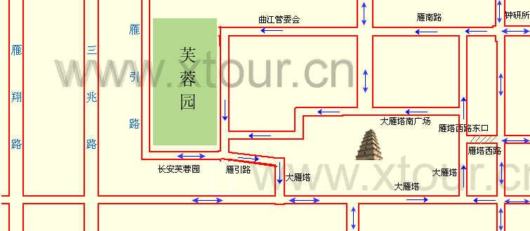 西安公交网-大雁塔交通专题